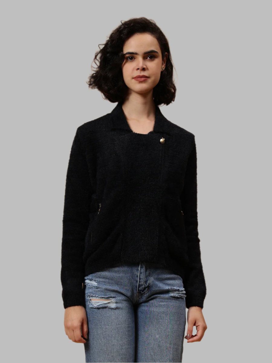 Gaiia Women Stylish Winter Warm Fur Jacket - GAIIA